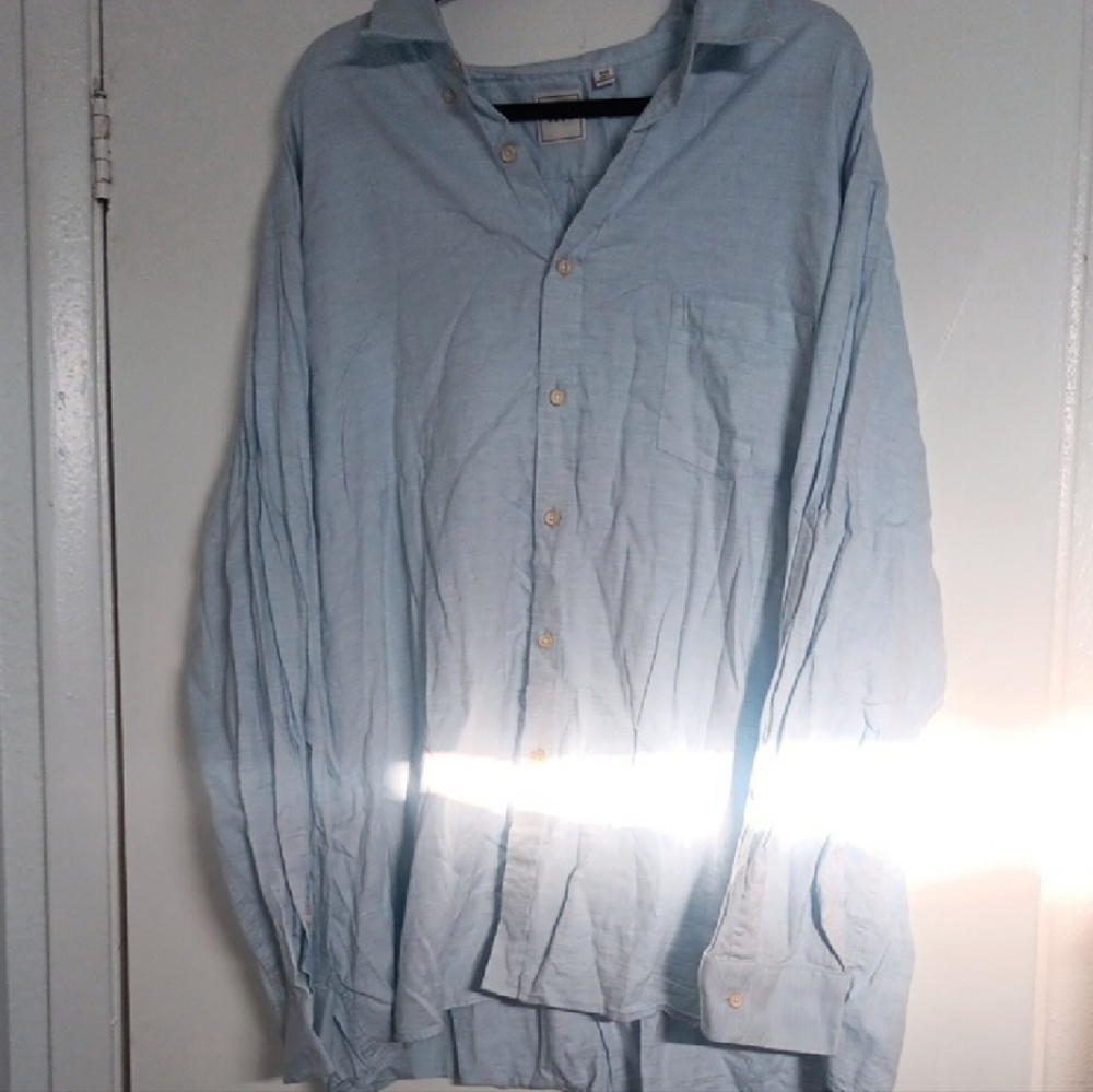 ROWM Light Blue Button-Up Shirt